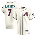 Broks A.Diamondbacks #7 Corbin Carroll Player Cream Limited American Personalized Stitched Jerseys