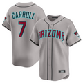 Broks A.Diamondbacks #7 Corbin Carroll Player Gray Limited American Personalized Stitched Jerseys