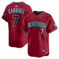 Broks A.Diamondbacks #7 Corbin Carroll Player Red Alternate Limited Personalized Stitched Jerseys