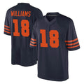 Broks C.Bears #18 Caleb Williams Player Navy Blue Alternate Game Stitched Jerseys
