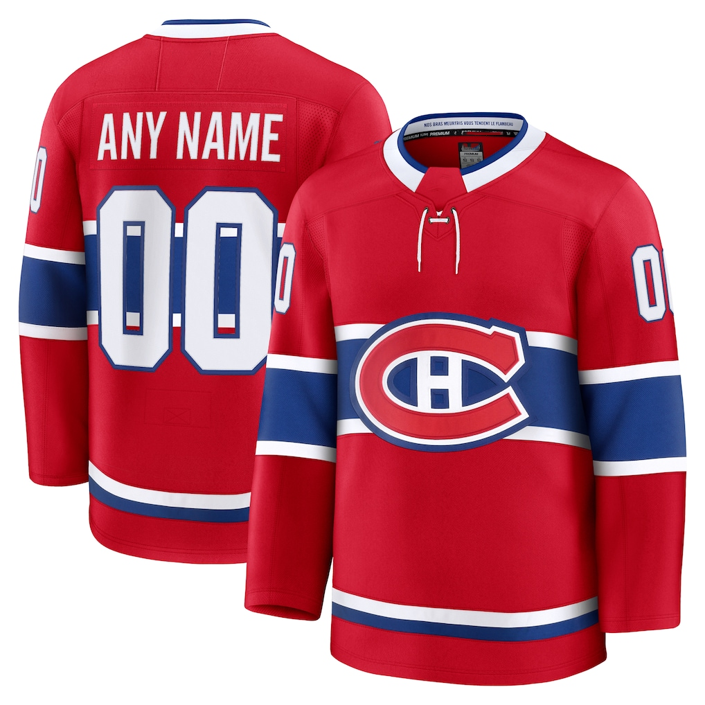 Broks Cheap M.Canadiens Red Home Premium Jerseys