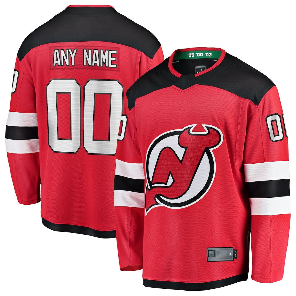Broks Cheap NJ.Devils Red Home Breakaway Jerseys