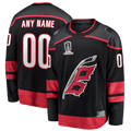 Broks Custom C.Hurricanes Black 2026 Stanley Cup Champions Home Breakaway Custom Stitched Jerseys
