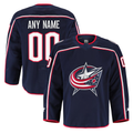 Broks Custom CB.Jackets Navy Home Authentic Pro Jersey