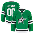 Broks Custom D.Stars Kelly Green Home Authentic Pro Jerseys