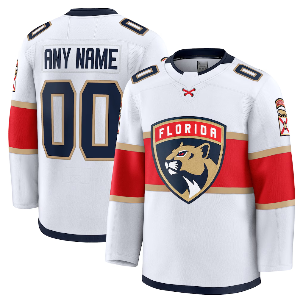 Broks Custom F.Panthers Black 2024 Military Appreciation Custom Practice Jerseys