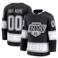 Broks Custom LA.Kings Black Home Premium Jerseys