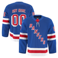 Broks Custom NY.Rangers Royal Home Authentic Pro Jerseys