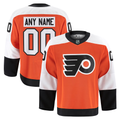Broks Custom P.Flyers Orange Home Authentic Pro Jerseys