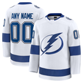 Broks Custom TB.Lightning White Away Premium Jerseys