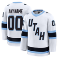 Broks Custom U.Mammoth White Away Premium Jerseys