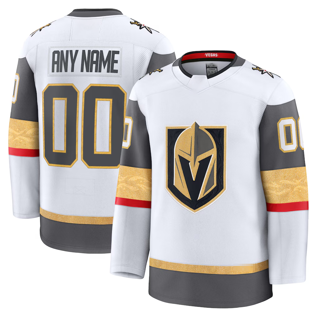 Broks Custom VG.Knights White Away Premium Jerseys