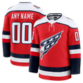 Broks Custom W.Capitals Red Alternate Premium Jerseys