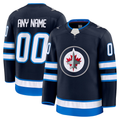 Broks Custom W.Jets Navy Home Premium Jerseys