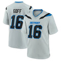 Broks D.Lions #16 Jared Goff Player Silver 2026 Rivalries Collection Home Game Stitched Jerseys