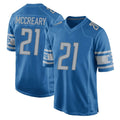 Broks D.Lions #21 Roger McCreary Player Blue Home Game Stitched Jerseys
