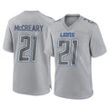 Broks D.Lions #21 Roger McCreary Player Gray Atmosphere Fashion Home Game Stitched Jerseys