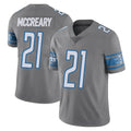 Broks D.Lions #21 Roger McCreary Player Gray Vapor Untouchable Limited Home Game Stitched Jerseys