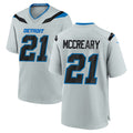 Broks D.Lions #21 Roger McCreary Player Silver 2026 Rivalries Collection Home Game Stitched Jerseys