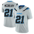 Broks D.Lions #21 Roger McCreary Player Silver Limited 2026 Rivalries Collection Home Game Stitched Jerseys