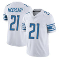 Broks D.Lions #21 Roger McCreary Player White Limited Vapor Untouchable Home Game Stitched Jerseys