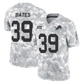 Broks D.Lions #39 Jake Bates Player Arctic Camo Salute To Service Limited Stitched Jerseys