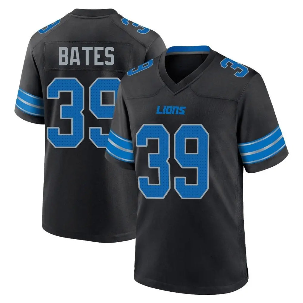 Broks D.Lions #39 Jake Bates Player Black Alternate Home Game Stitched Jerseys