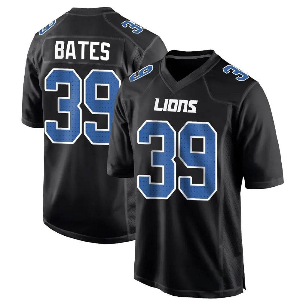 Broks D.Lions #39 Jake Bates Player Black Impact Limited Home Game Stitched Jerseys