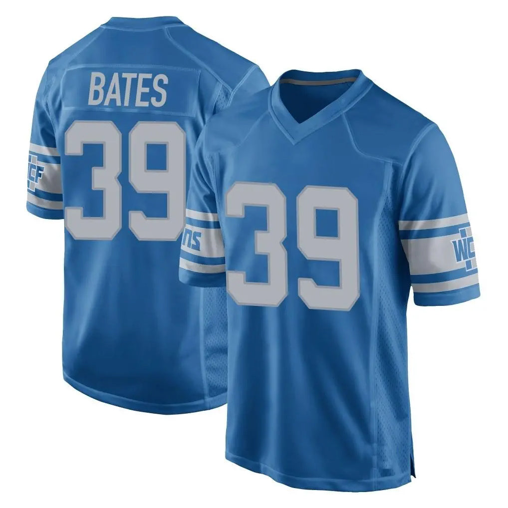 Broks D.Lions #39 Jake Bates Player Blue Vapor Untouchable Throwback Game Stitched Jerseys