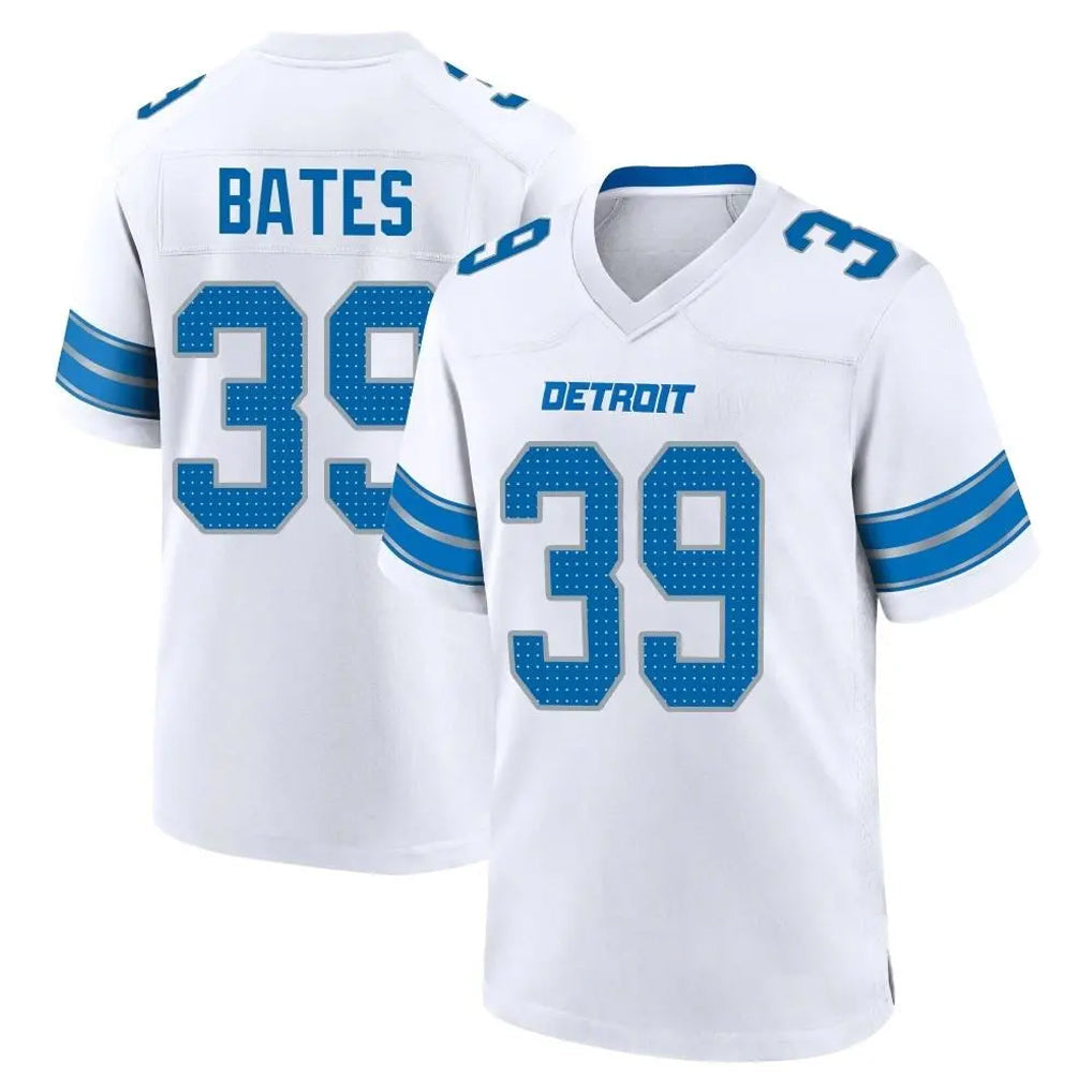 Broks D.Lions #39 Jake Bates Player White Alternate Home Game Stitched Jerseys