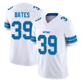 Broks D.Lions #39 Jake Bates Player White Limited Vapor F.U.S.E. Alternate Home Game Stitched Jerseys