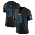 Broks D.Lions #3 Jack Fox Player Black Impact Limited Home Game Stitched Jerseys