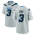 Broks D.Lions #3 Jack Fox Player Silver 2026 Rivalries Collection Home Game Stitched Jerseys