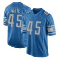 Broks D.Lions #45 Devin White Player Blue Home Game Stitched Jerseys