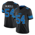 Broks D.Lions #54 Alim McNeill Player Black Alternate Vapor F.U.S.E. Limited Home Game Stitched Jerseys