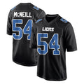 Broks D.Lions #54 Alim McNeill Player Black Fashion Home Game Stitched Jerseys