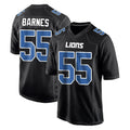 Broks D.Lions #55 Derrick Barnes Player Black Fashion Home Game Stitched Jerseys