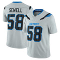 Broks D.Lions #58 Penei Sewell Player Silver Limited 2026 Rivalries Collection Home Game Stitched Jerseys