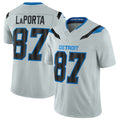 Broks D.Lions #87 Sam LaPorta Silver 2026 F.U.S.E. Rivalries Collection Limited Football Stitched Jersey
