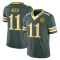 Broks GB.Packers #11 Jayden Reed Player Green Limited 2026 Rivalries Collection Home Game Stitched Jerseys