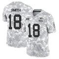Broks GB.Packers #18 Jonnu Smith Player Arctic Camo Salute To Service Limited Stitched Jerseys
