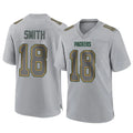 Broks GB.Packers #18 Jonnu Smith Player Gray Atmosphere Fashion Home Game Stitched Jerseys