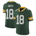 Broks GB.Packers #18 Jonnu Smith Player Green Vapor Untouchable Limited Home Game Stitched Jerseys