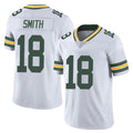 Broks GB.Packers #18 Jonnu Smith Player White Vapor Untouchable Limited Home Game Stitched Jerseys