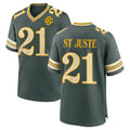 Broks GB.Packers #21 Benjamin St-Juste Player Green 2026 Rivalries Collection Home Game Stitched Jerseys