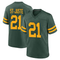 Broks GB.Packers #21 Benjamin St-Juste Player Green Alternate Home Game Stitched Jerseys