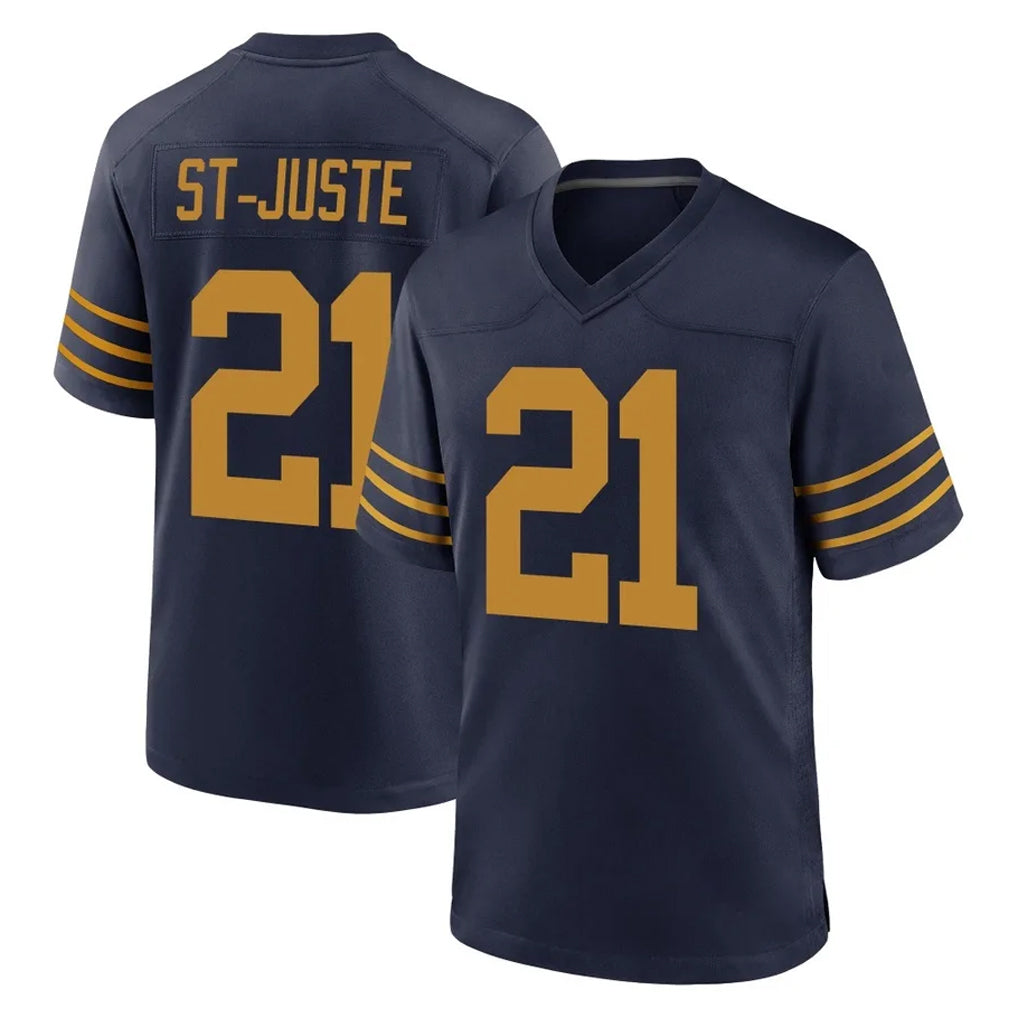 Broks GB.Packers #21 Benjamin St-Juste Player Navy The 1923 Classic Home Game Stitched Jerseys
