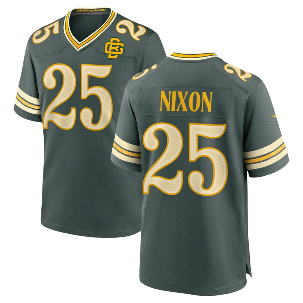 Broks GB.Packers #25 Keisean Nixon Player Green 2026 Rivalries Collection Home Game Stitched Jerseys