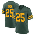 Broks GB.Packers #25 Keisean Nixon Player Green Alternate Home Game Stitched Jerseys