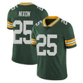 Broks GB.Packers #25 Keisean Nixon Player Green Vapor Untouchable Limited Home Game Stitched Jerseys